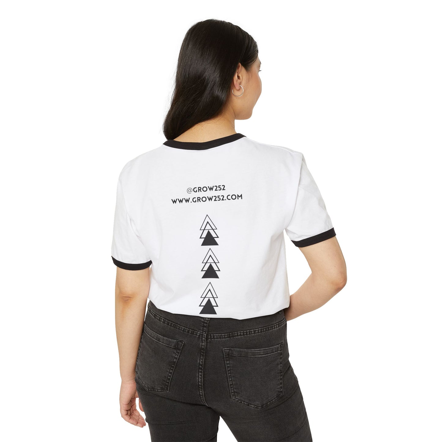 Grow252 ringer. Unisex Cotton Ringer T-Shirt