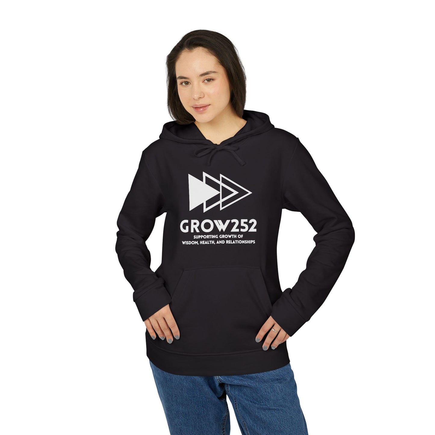 Grow252 adidas. Unisex Fleece Hoodie