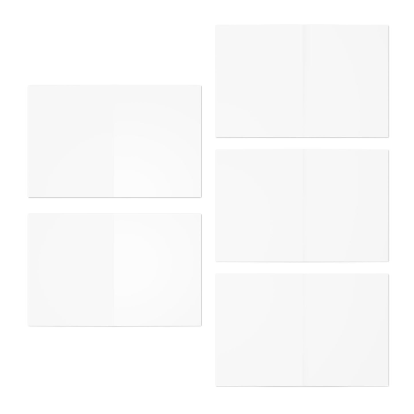 Let's eat artwork. Multi-Design Greeting Cards (5-Pack)