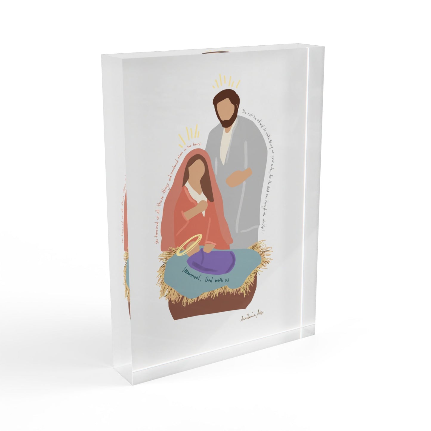 Nativity, Photo Block - illustration by Melanie Mokgatla