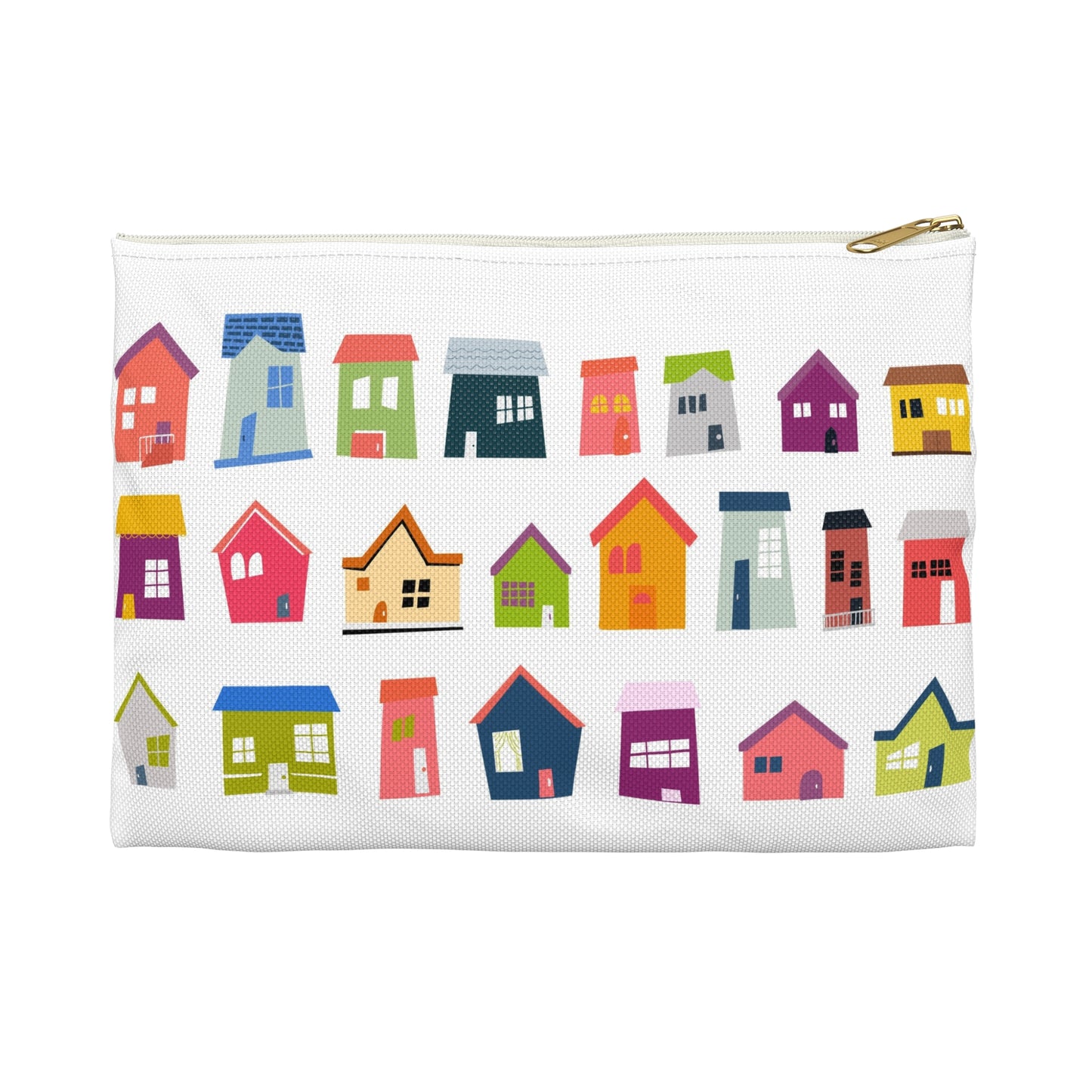 Houses illustration, Accessory Pouch