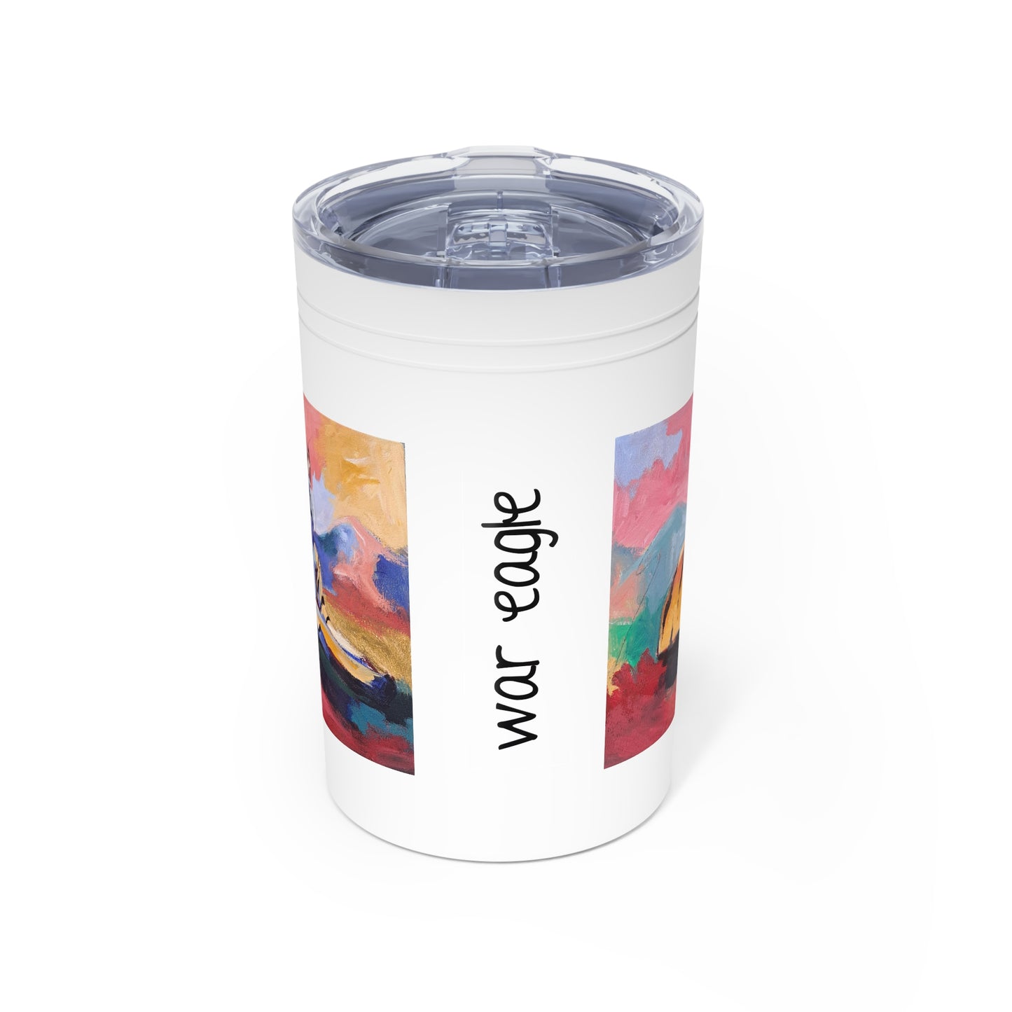 Tiger War Eagle, Vacuum Insulated Tumbler, 11oz