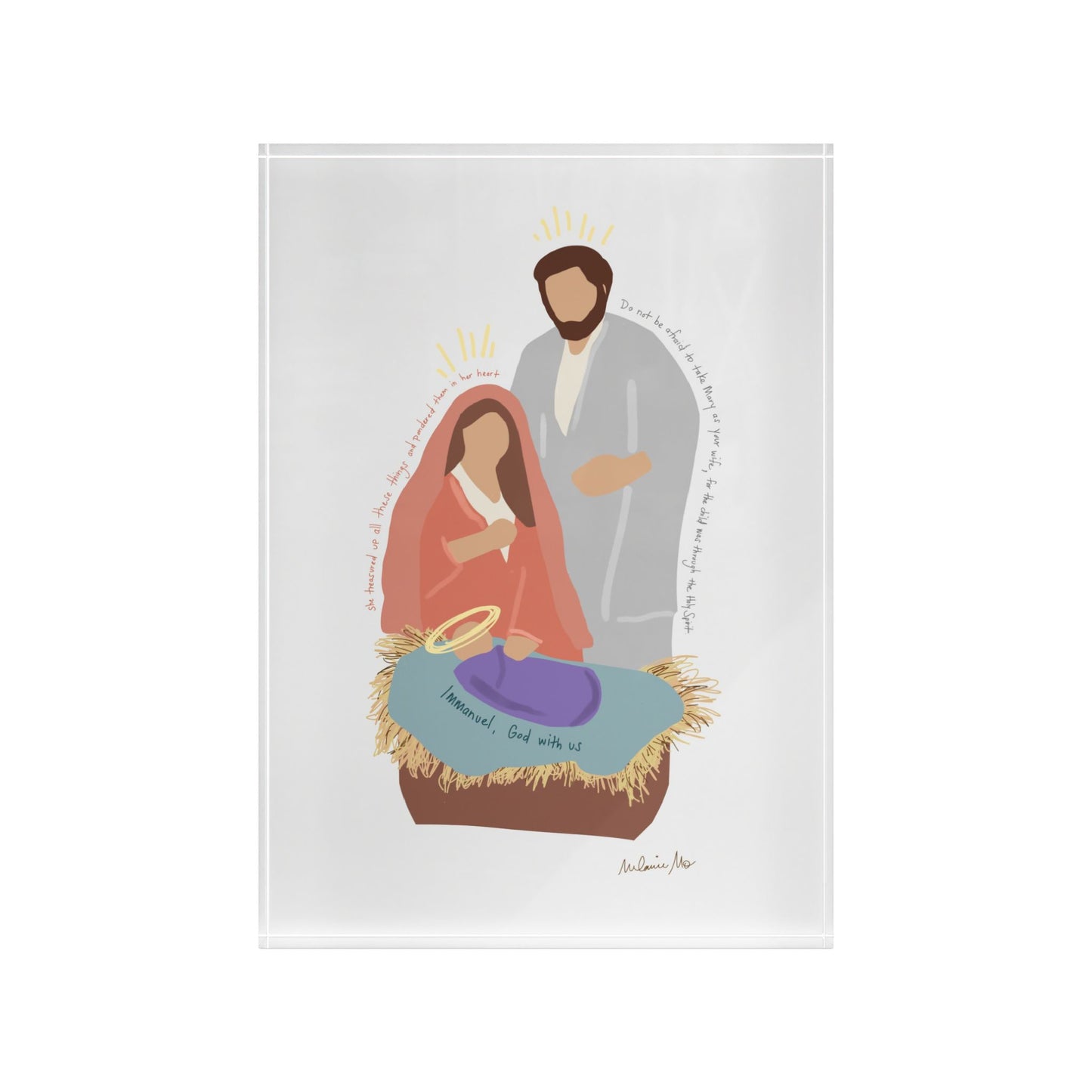 Nativity, Photo Block - illustration by Melanie Mokgatla