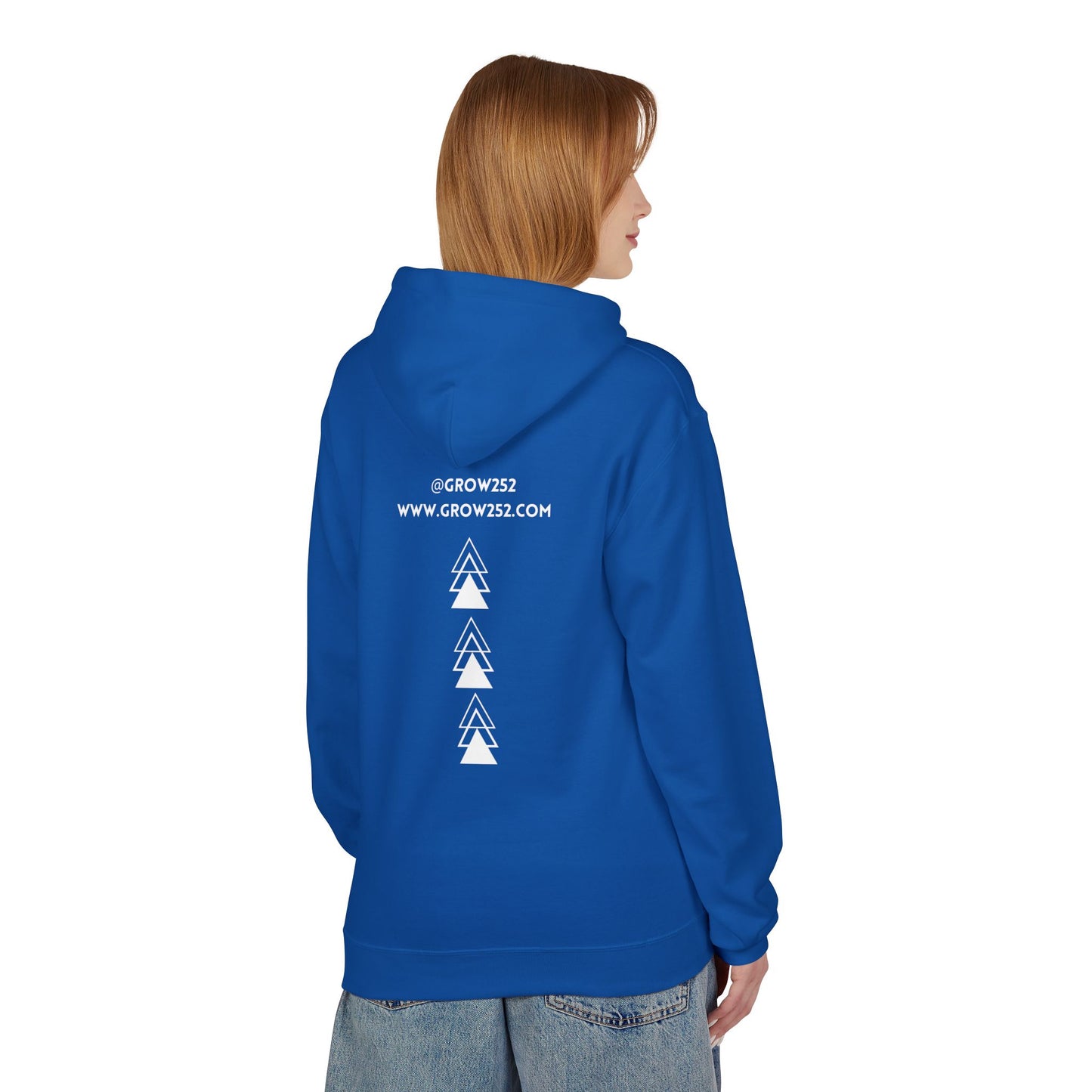 Grow252 hoodie. Unisex Midweight Softstyle Fleece Hoodie