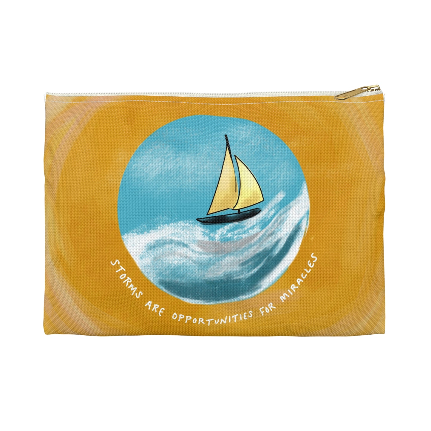 Storms & Miracles illustration, Accessory Pouch