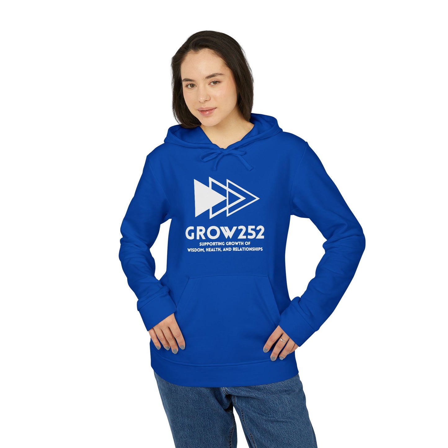 Grow252 adidas. Unisex Fleece Hoodie