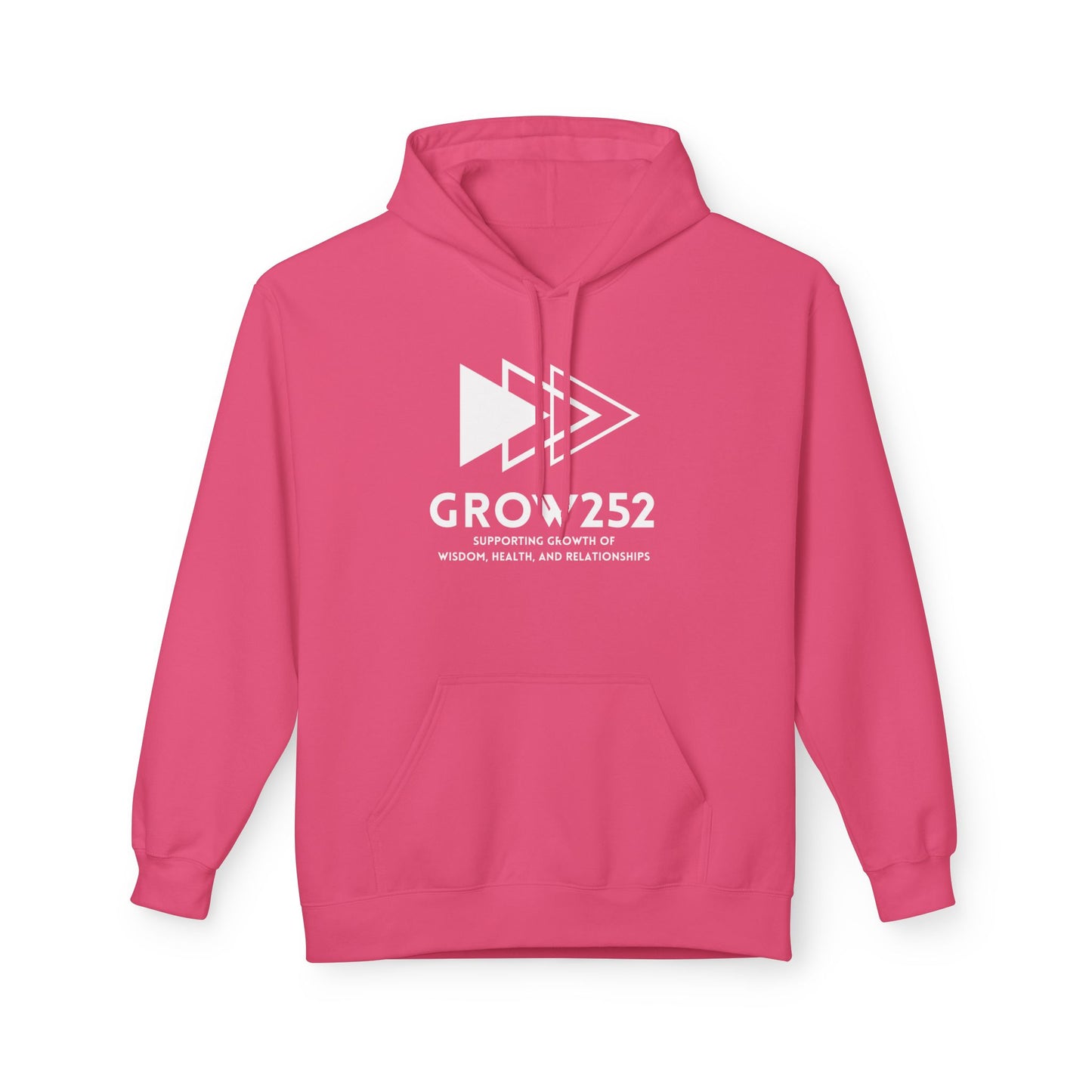 Grow252 hoodie. Unisex Midweight Softstyle Fleece Hoodie