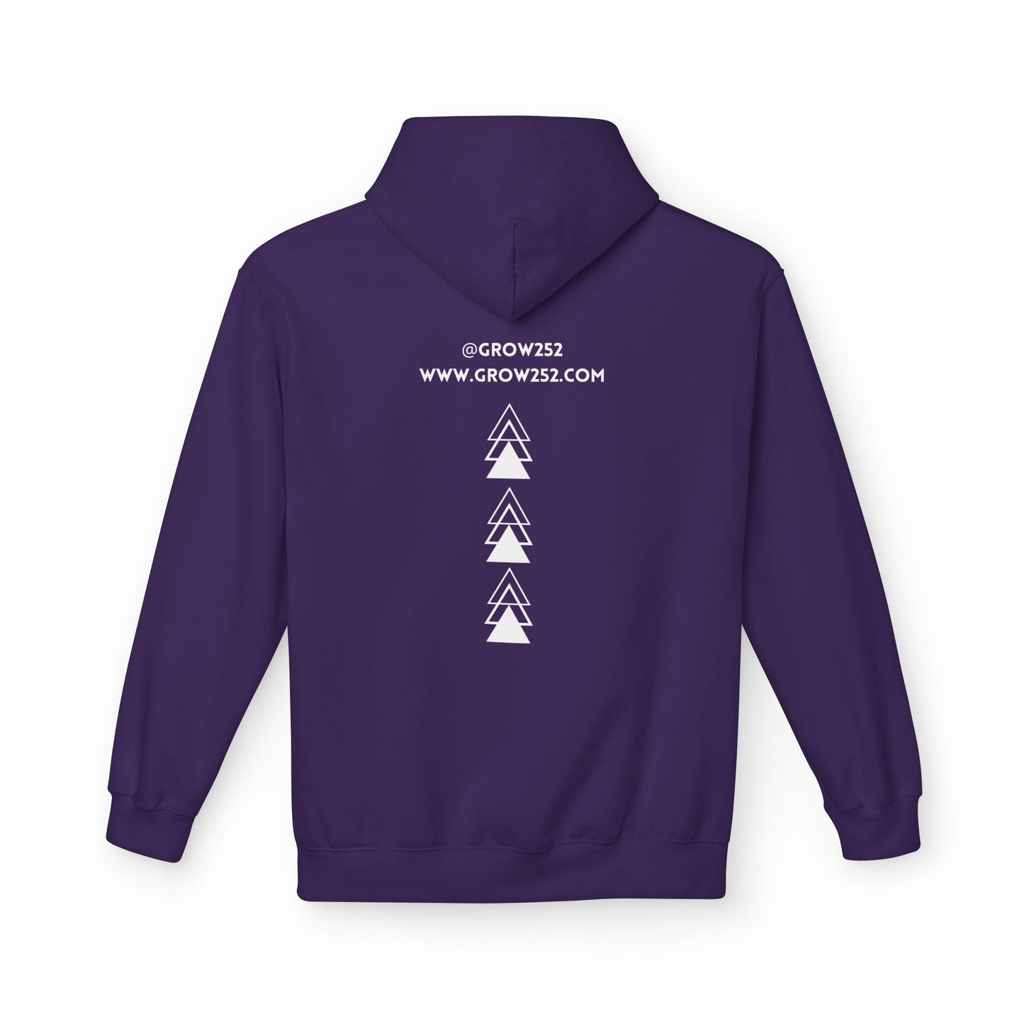 Grow252 hoodie. Unisex Midweight Softstyle Fleece Hoodie