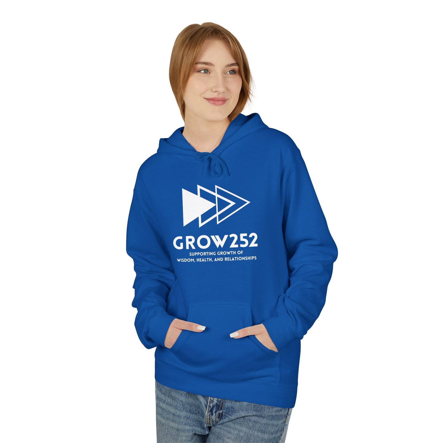 Grow252 hoodie. Unisex Midweight Softstyle Fleece Hoodie