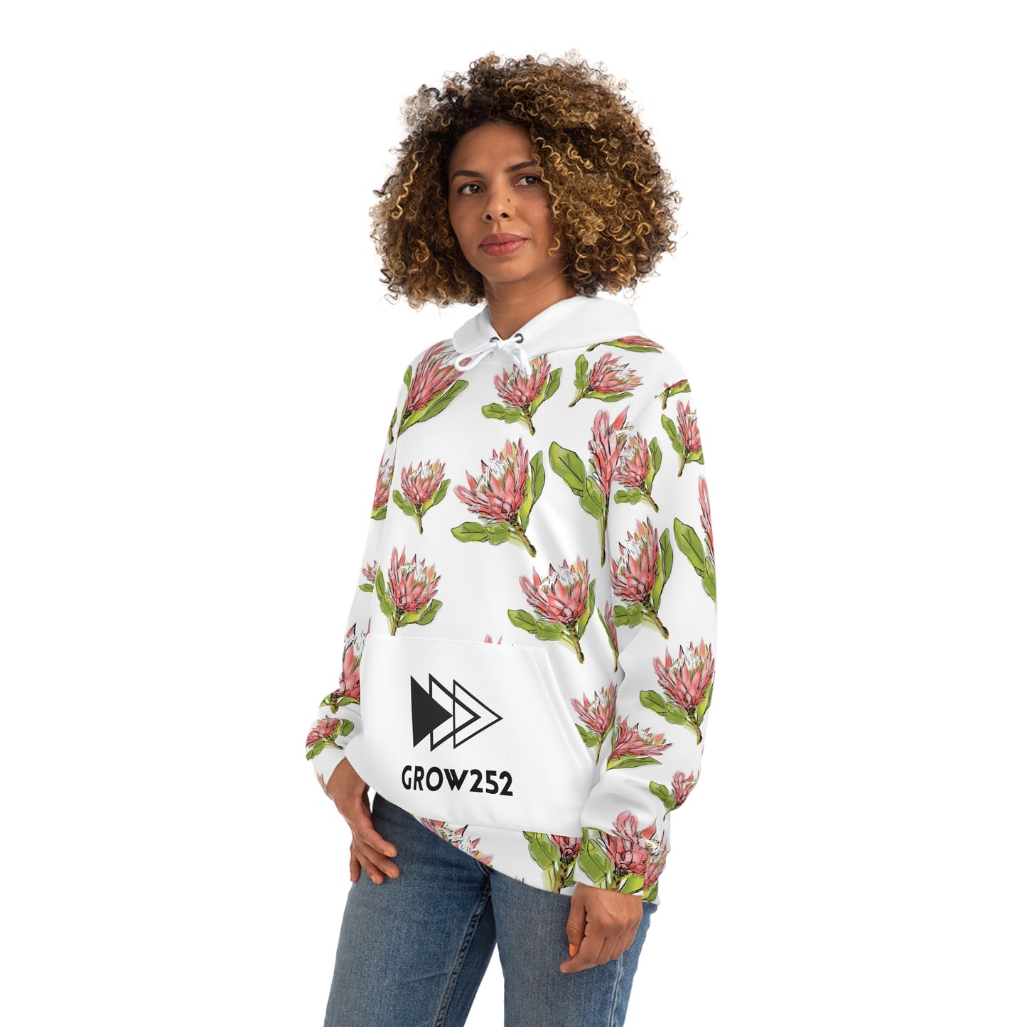 African Protea Fashion Hoodie