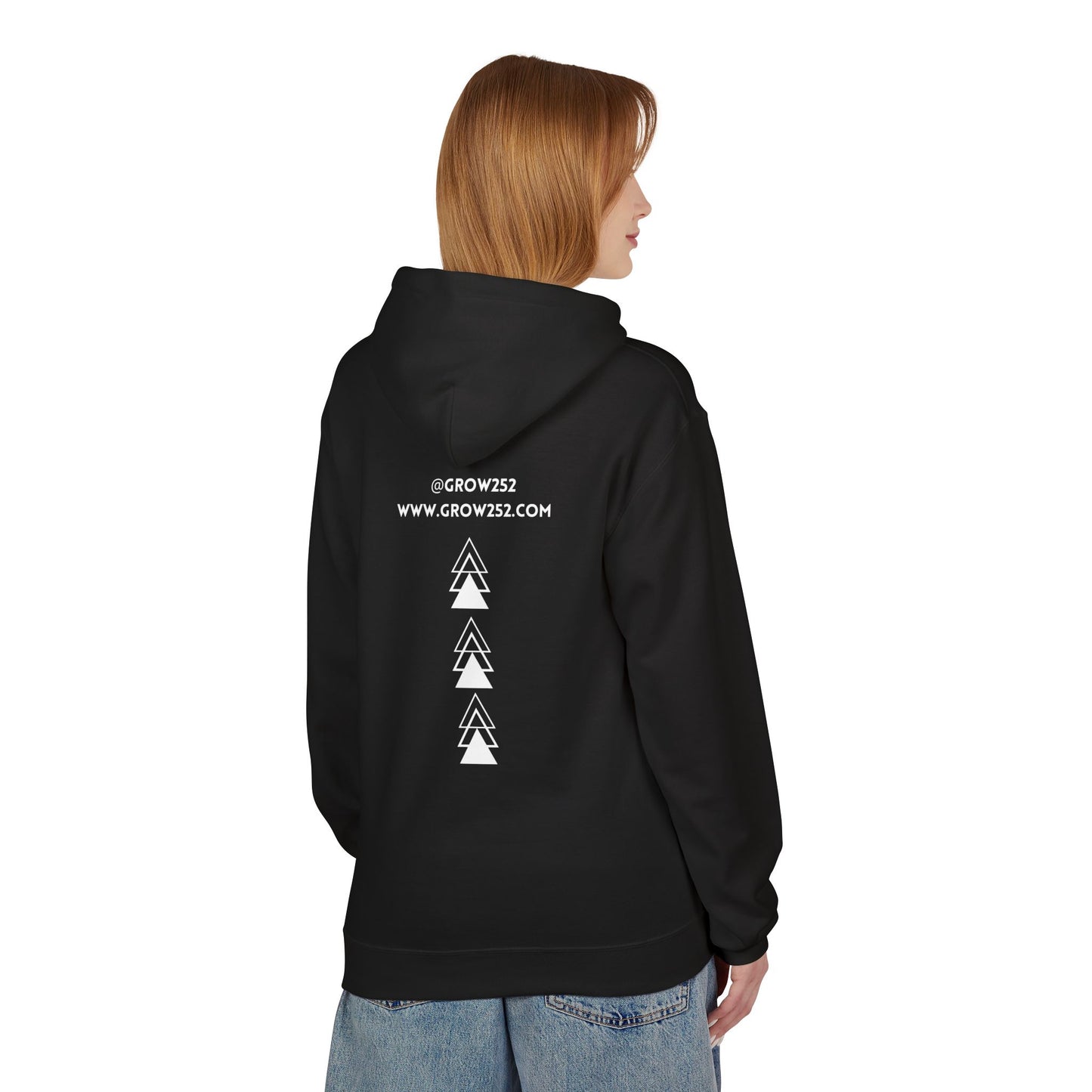 Grow252 hoodie. Unisex Midweight Softstyle Fleece Hoodie