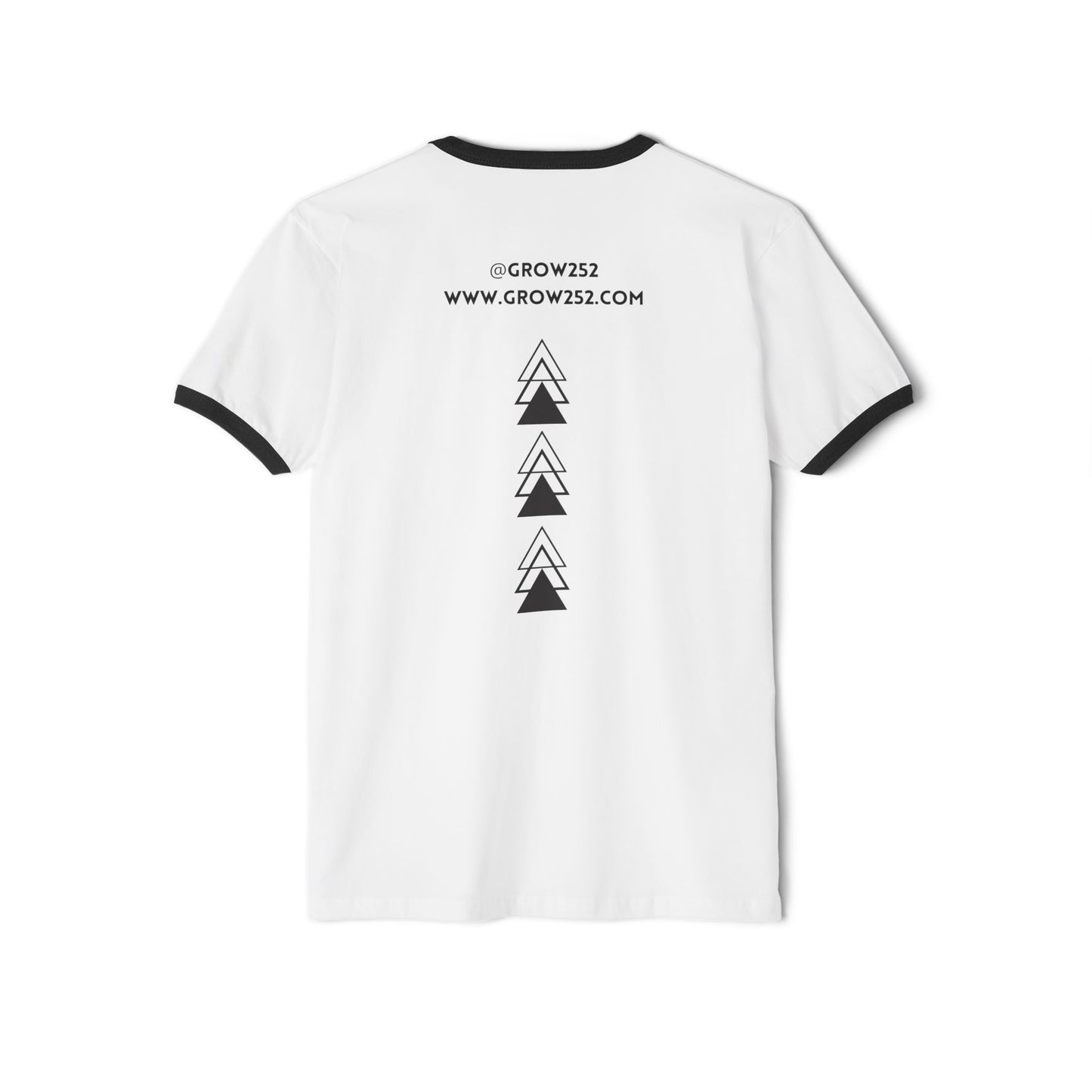 Grow252 ringer. Unisex Cotton Ringer T-Shirt