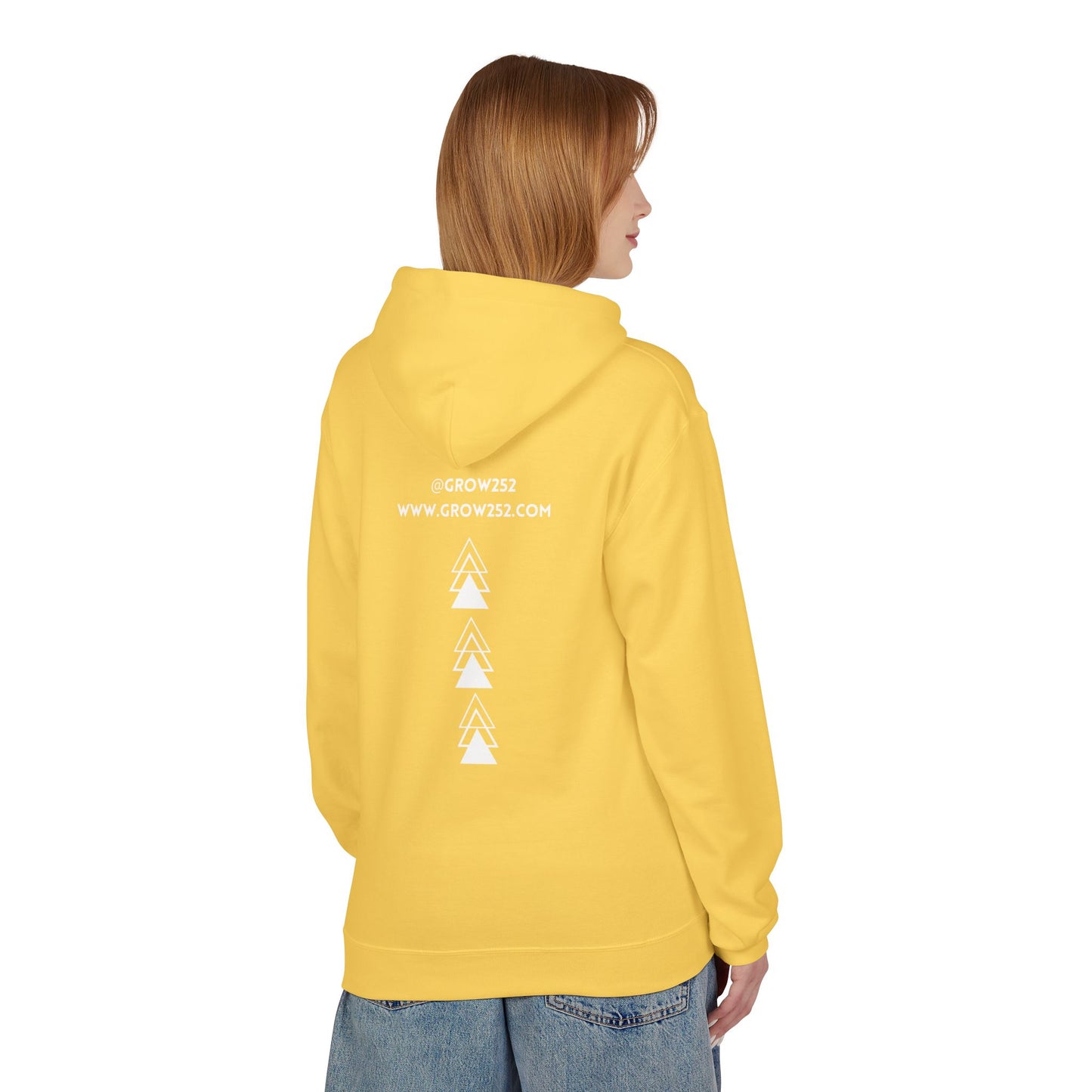 Grow252 hoodie. Unisex Midweight Softstyle Fleece Hoodie