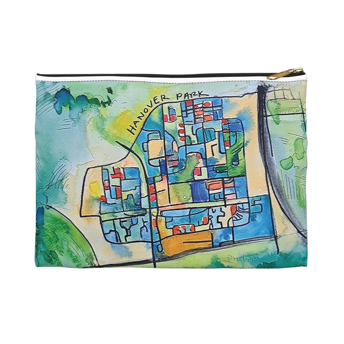 Community Map. Hanover Park, Accessory Pouch