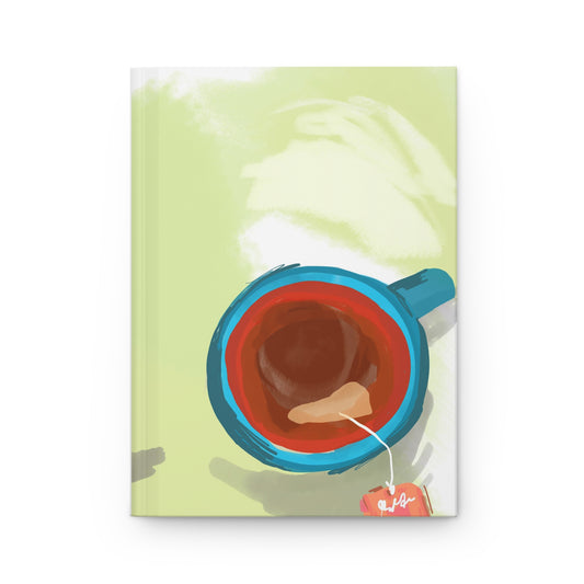 Cup of Tea. Hardcover Journal Matte