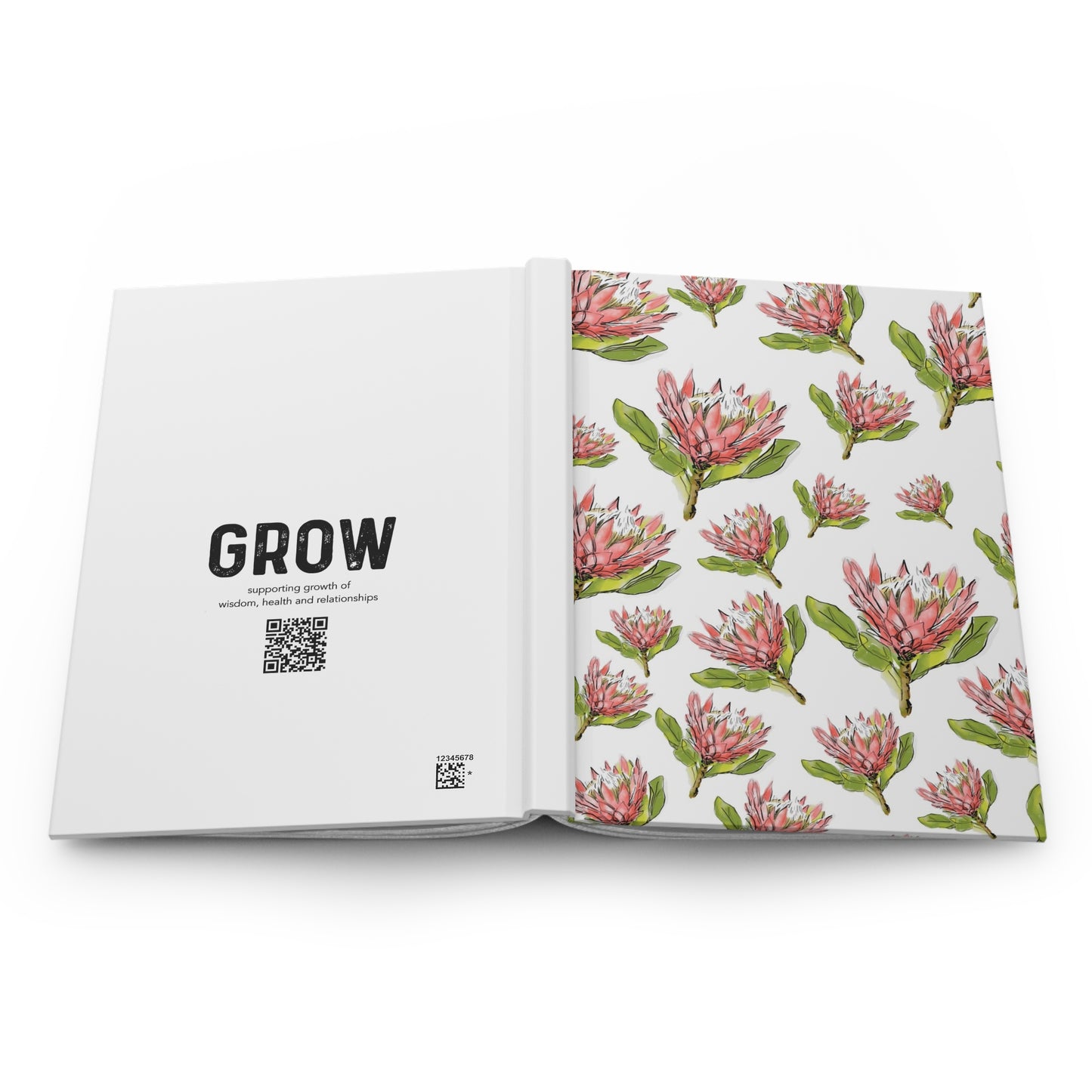 African Protea. Hardcover Journal Matte