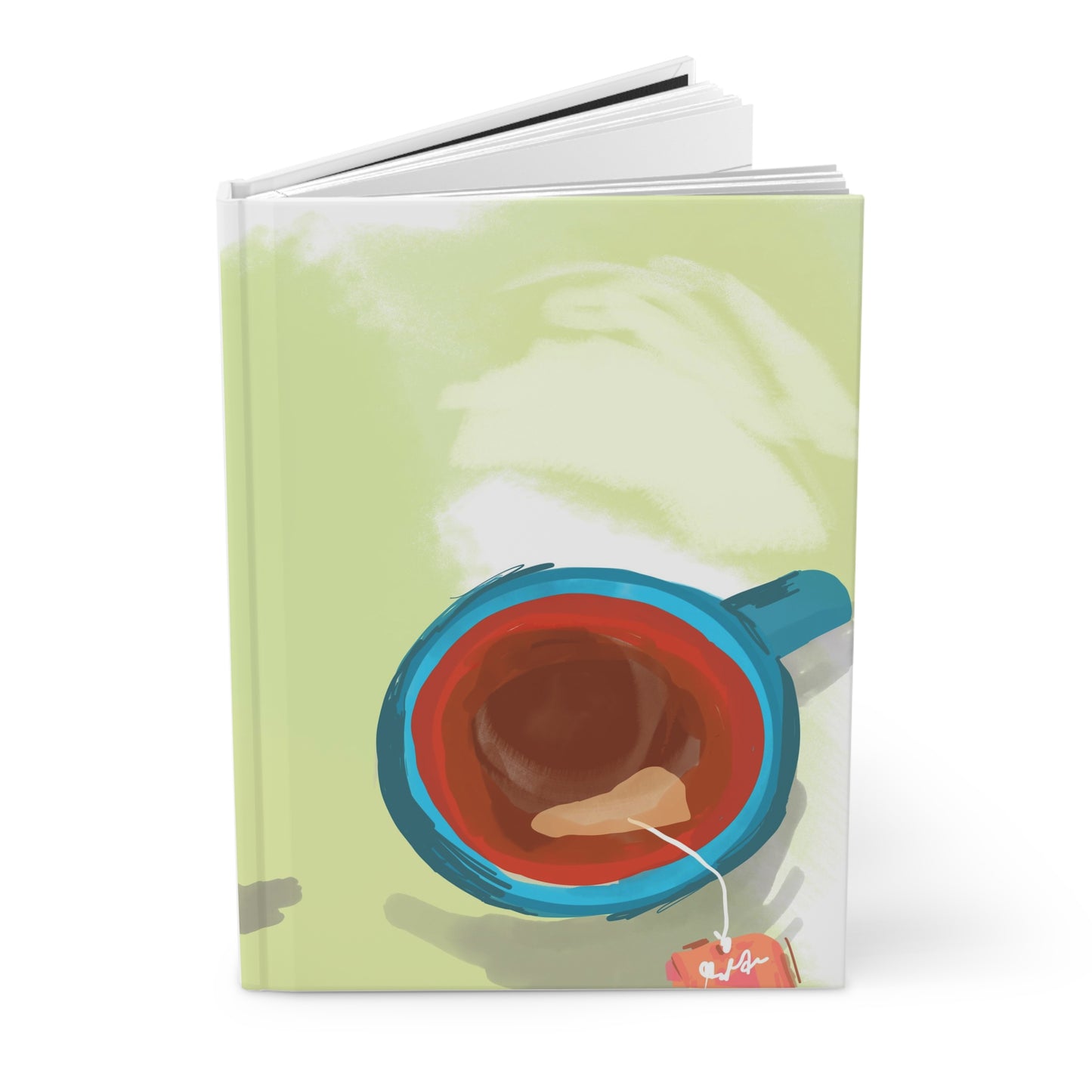 Cup of Tea. Hardcover Journal Matte