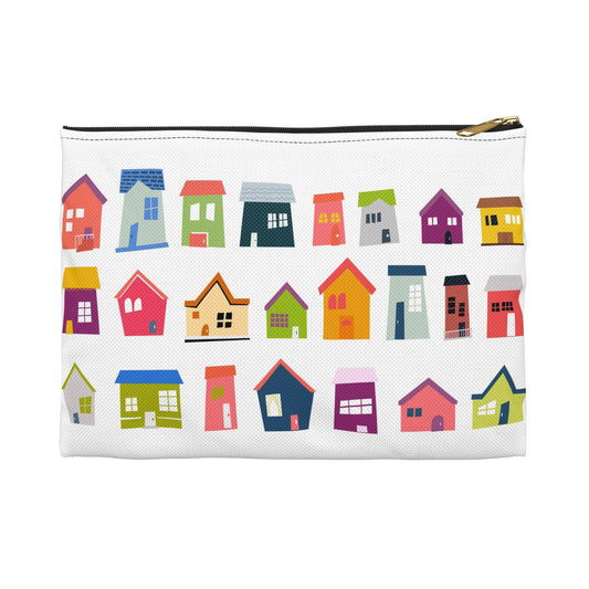 Houses illustration, Accessory Pouch