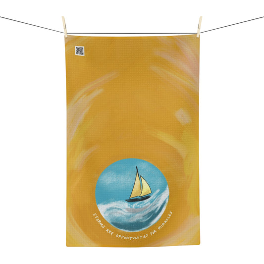 Storms & Miracles, Microfiber Tea Towel