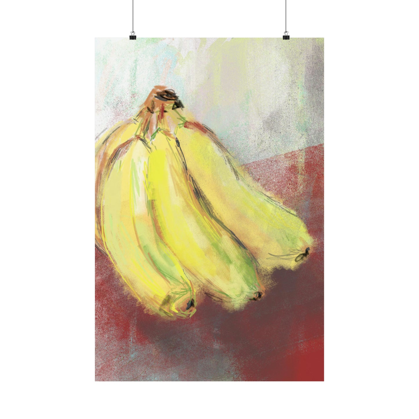 Bunch of Bananas, Matte Vertical Posters