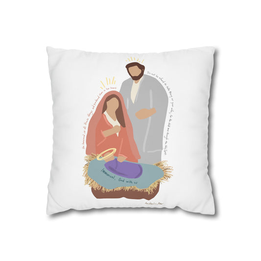 Nativity, Festive Pillowcase